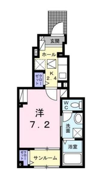 千葉市稲毛区黒砂台１丁目のアパート
