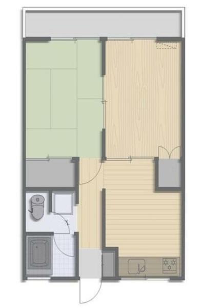 千葉市稲毛区稲毛東６丁目のハイツ