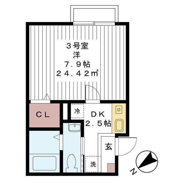 千葉市花見川区幕張町３丁目のアパート