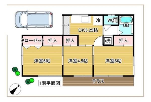 千葉市花見川区幕張本郷３丁目の貸家