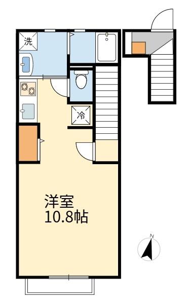 稲城市東長沼のアパート