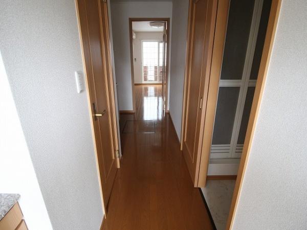 稲城市矢野口のアパート(玄関)