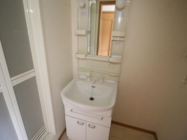 稲城市矢野口のアパート(洗面台・洗面所)