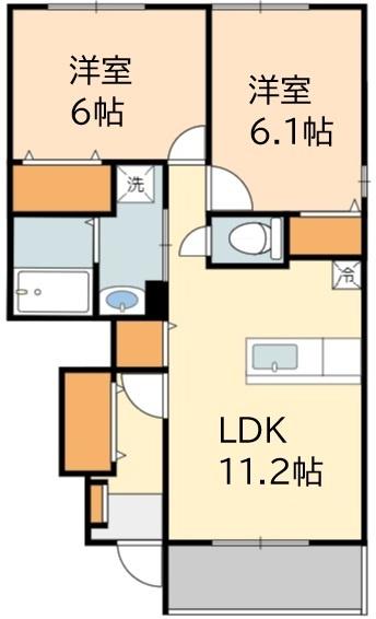 稲城市矢野口のアパート