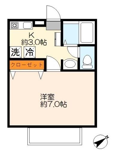 稲城市大丸のアパート