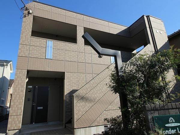 稲城市百村のアパート