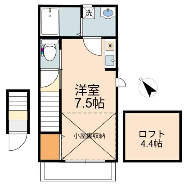 稲城市大丸のアパート