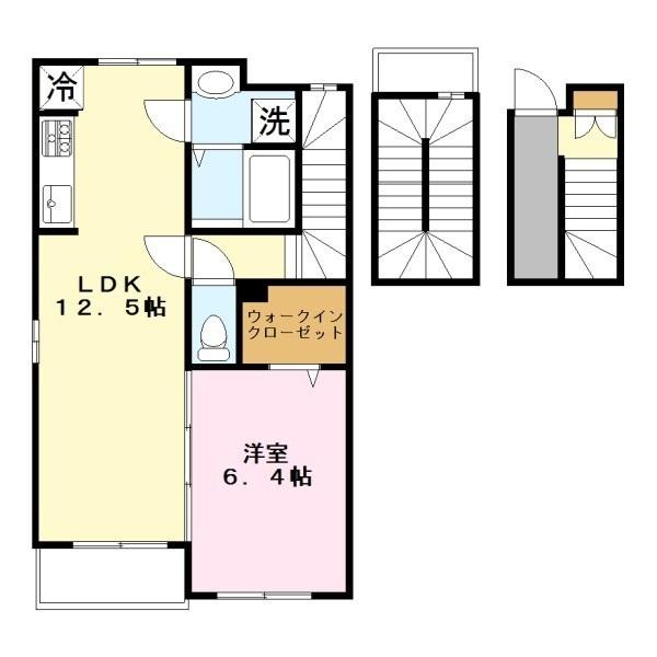 稲城市東長沼のアパート