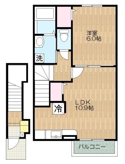 稲城市矢野口のアパート
