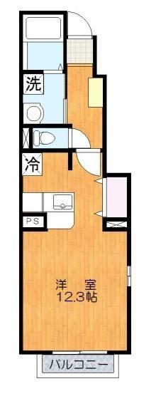 稲城市百村のアパート