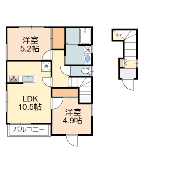 川崎市多摩区宿河原２丁目のアパート