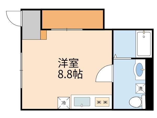 稲城市押立のアパート