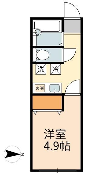 稲城市東長沼のアパート