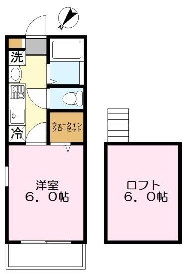 稲城市東長沼のアパート