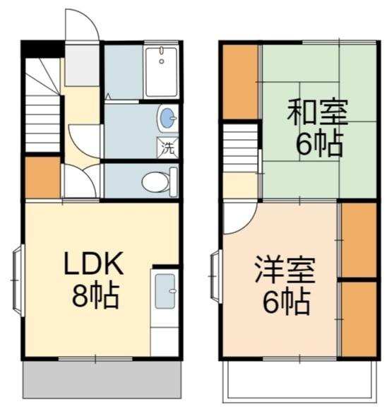 川崎市多摩区菅５丁目のテラスハウス
