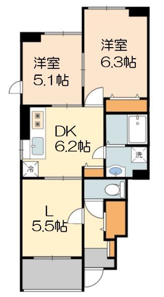 稲城市大丸のアパート