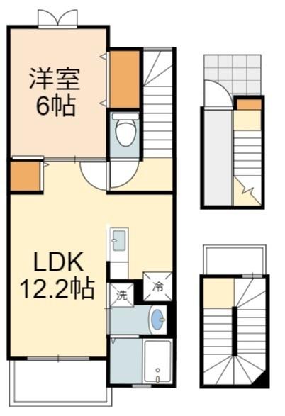 稲城市大丸のアパート