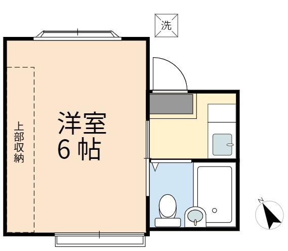 稲城市矢野口のアパート(間取り)