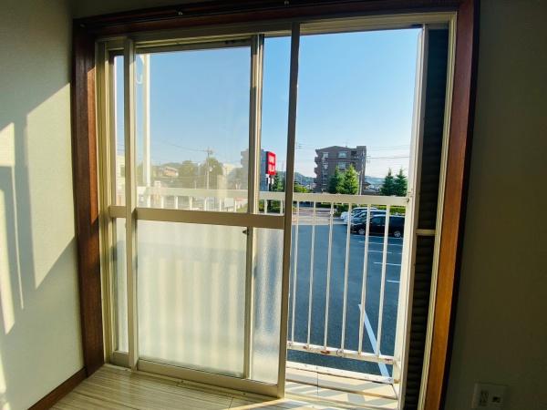稲城市矢野口のアパート(現地からの眺望)