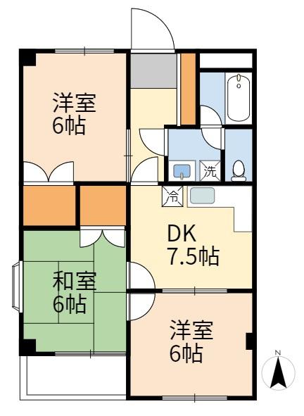 マンションオリーザ京王電鉄相模原線稲城