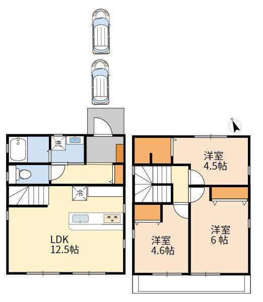 稲城市東長沼の貸家