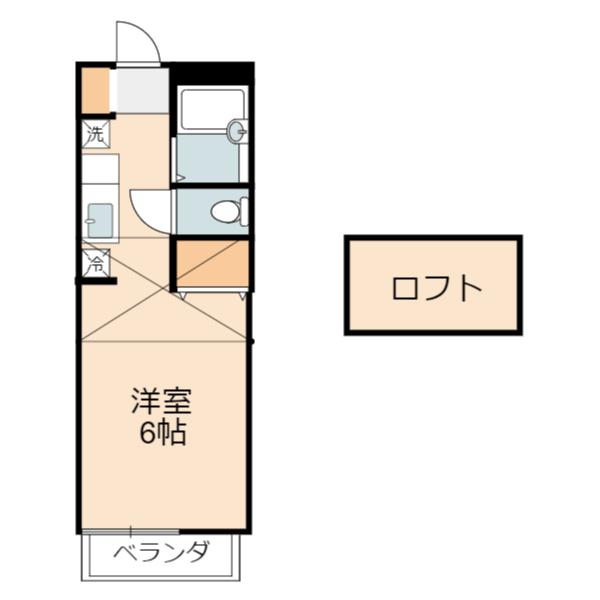 稲城市東長沼のアパート