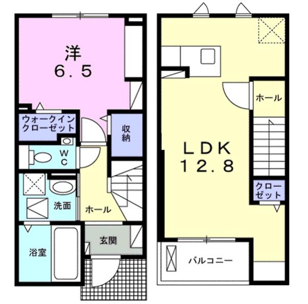 稲城市百村のアパート