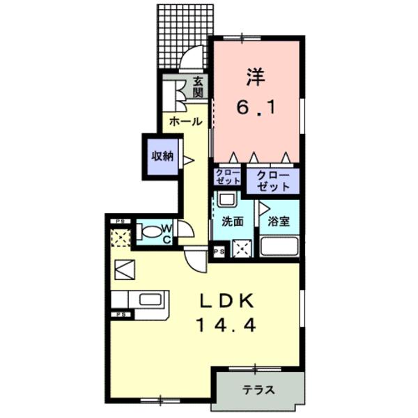 稲城市百村のアパート