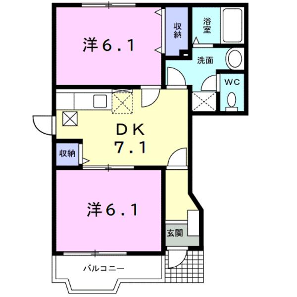 稲城市矢野口のアパート