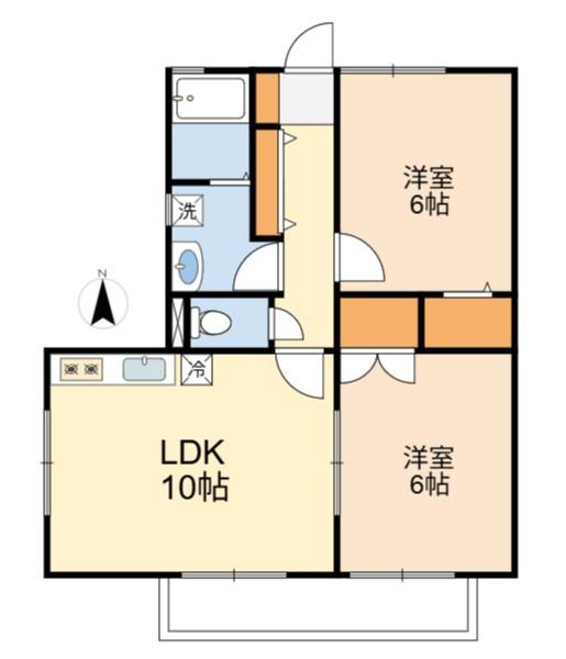 稲城市押立のアパート