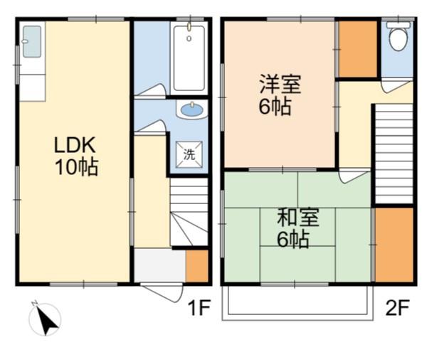 稲城市東長沼のテラスハウス