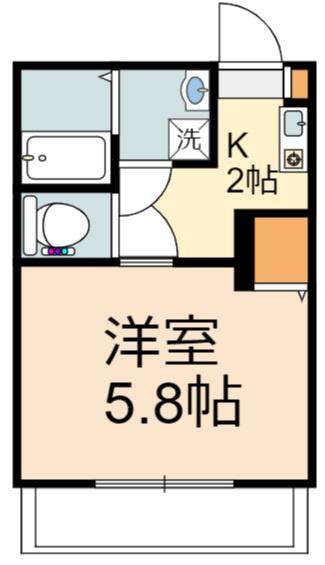 稲城市東長沼のアパート