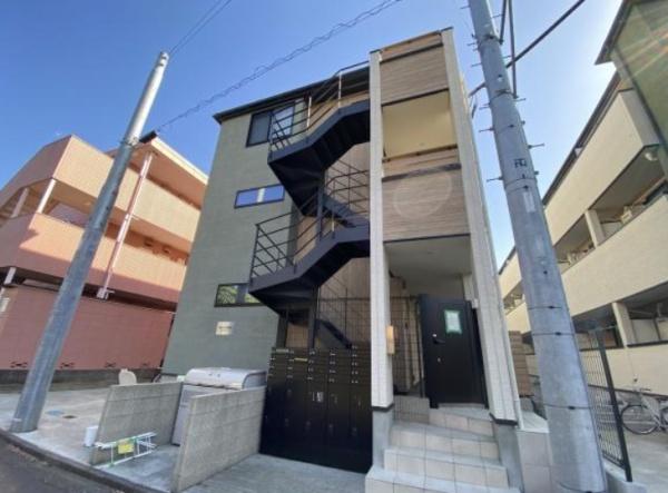 稲城市東長沼のアパート