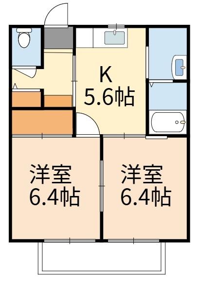 稲城市東長沼のアパート