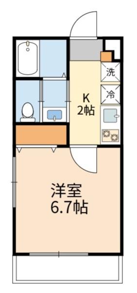 稲城市東長沼のアパート