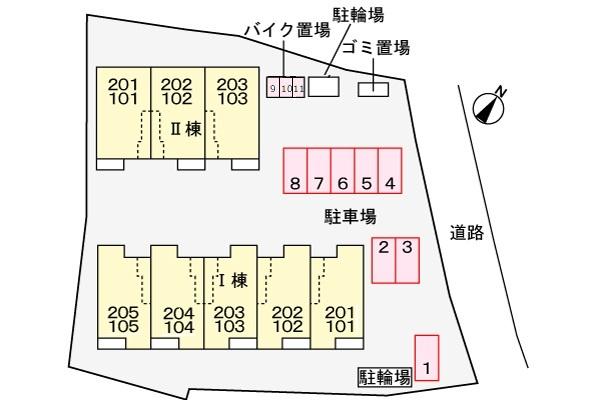 稲城市東長沼のアパート