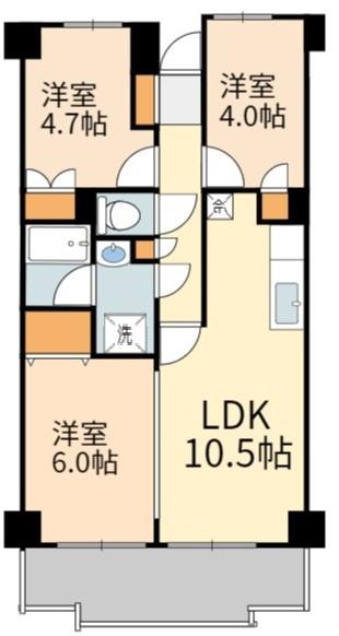 稲城市東長沼のマンション