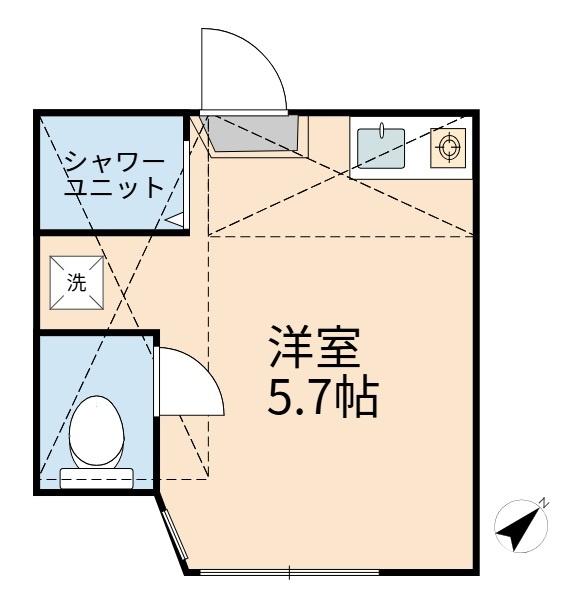 川崎市多摩区布田のアパート