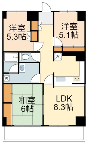 稲城市東長沼のマンション
