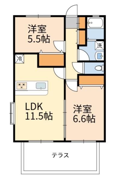 稲城市矢野口のアパート