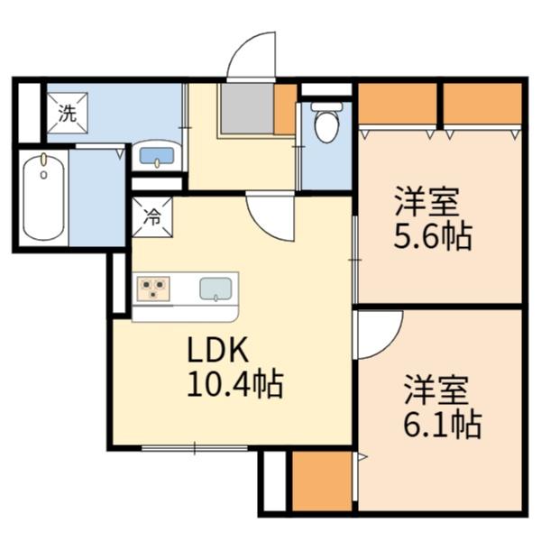 稲城市矢野口のアパート