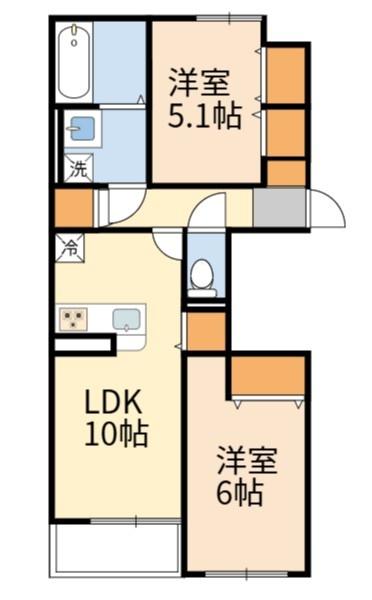 稲城市矢野口のアパート