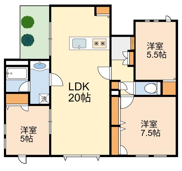 稲城市平尾１丁目のマンション