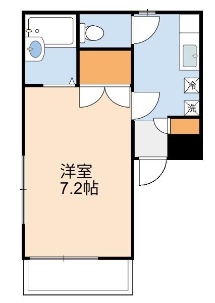 稲城市坂浜のアパート