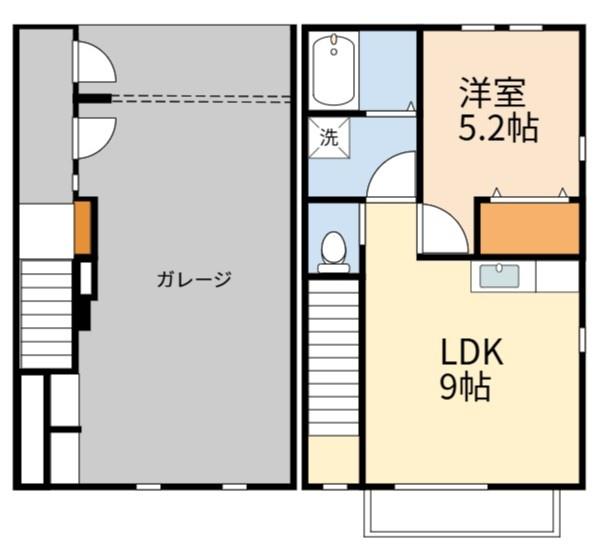 稲城市坂浜のアパート