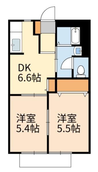 稲城市平尾２丁目のアパート