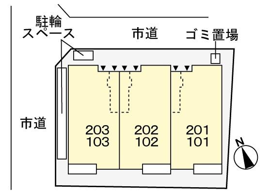 稲城市矢野口のアパート