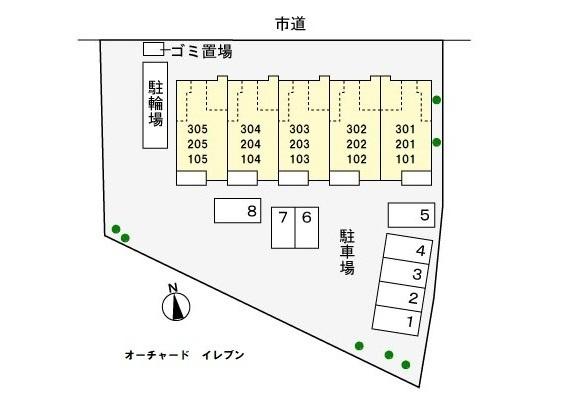 稲城市押立のアパート