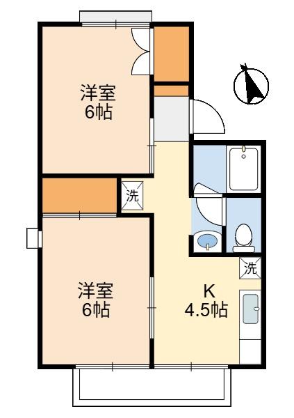 稲城市東長沼のアパート