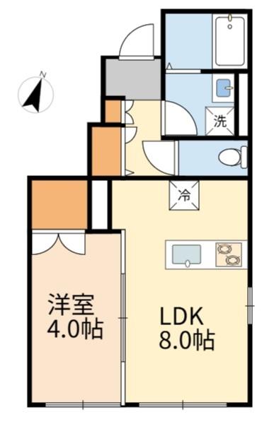 稲城市矢野口のアパート